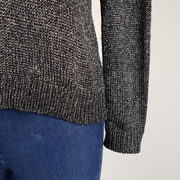 MINKPINK Grey & Gold Knit Sweater Size M - Picture 5 of 8